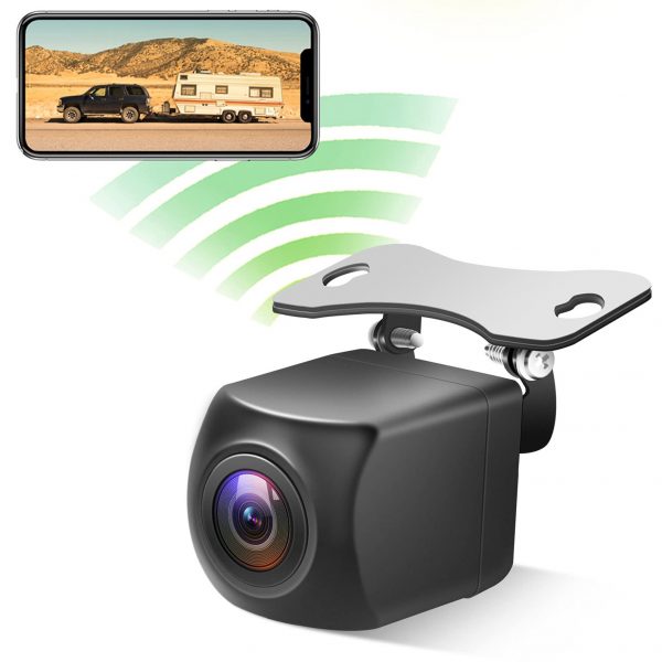 ViewDex Car Dash Cam Motion Activated Backup Wireless Camera with